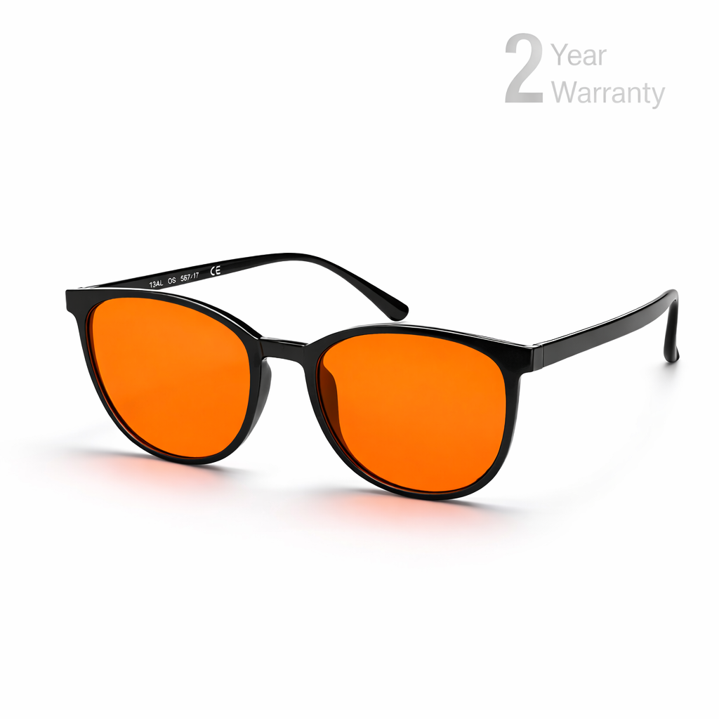Virex™ Unisex Red & Orange Lens Blue Light Glasses 2.0