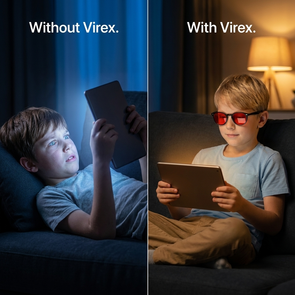 Virex™ Blue Light Blocker Glasses 3.0 - Children's Protection